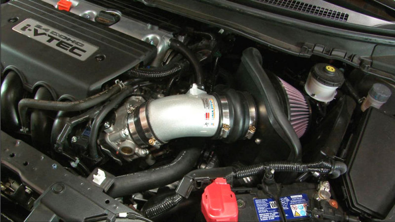 Honda Civic Si Performance Air Intake - K&N Engineering - Typhoon - Silver - `12-`15